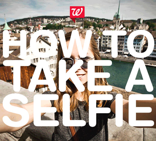 How to take a selfie